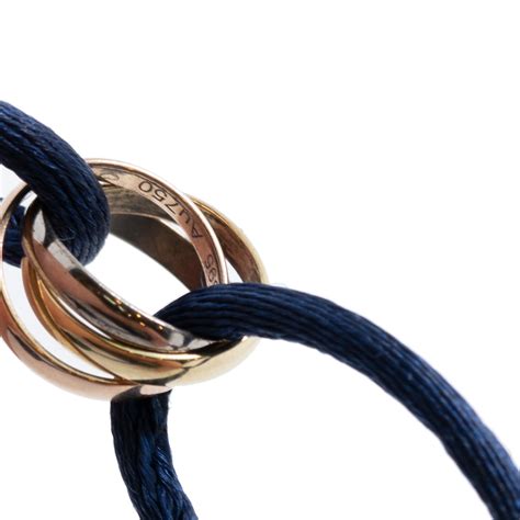 cartier trinity cord bracelet|cartier trinity bracelet price.